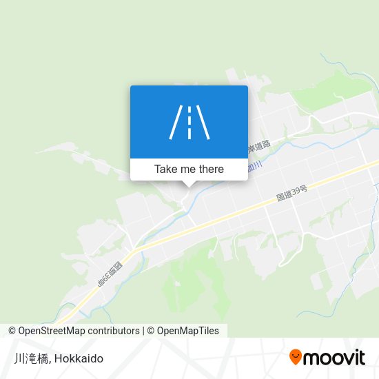 川滝橋 map