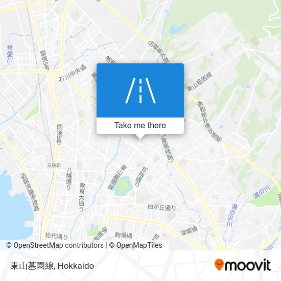 東山墓園線 map