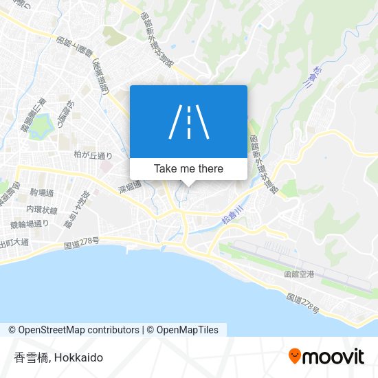 香雪橋 map