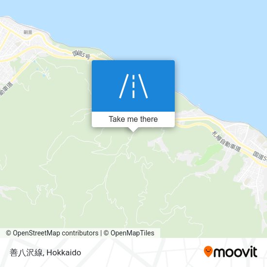 善八沢線 map