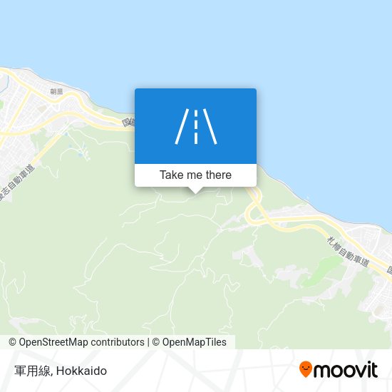 軍用線 map