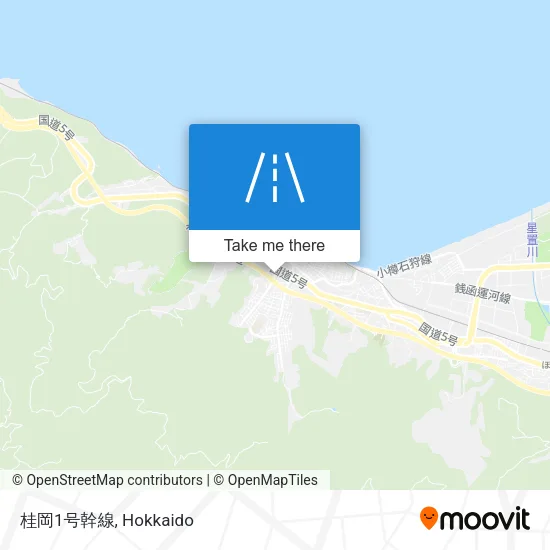 桂岡1号幹線 map