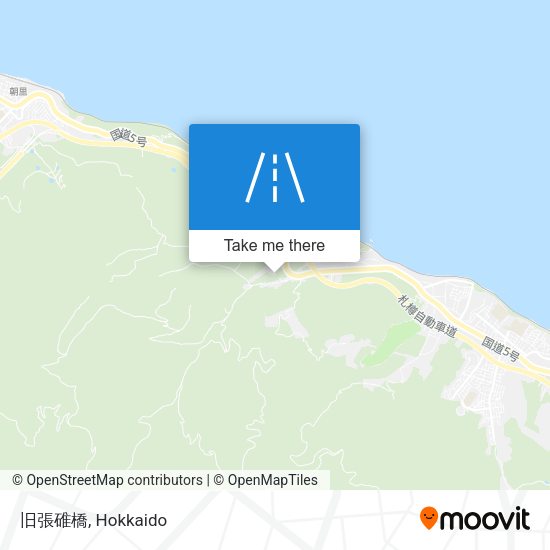 旧張碓橋 map