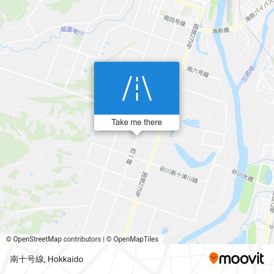 南十号線 map