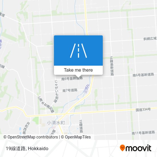 19線道路 map
