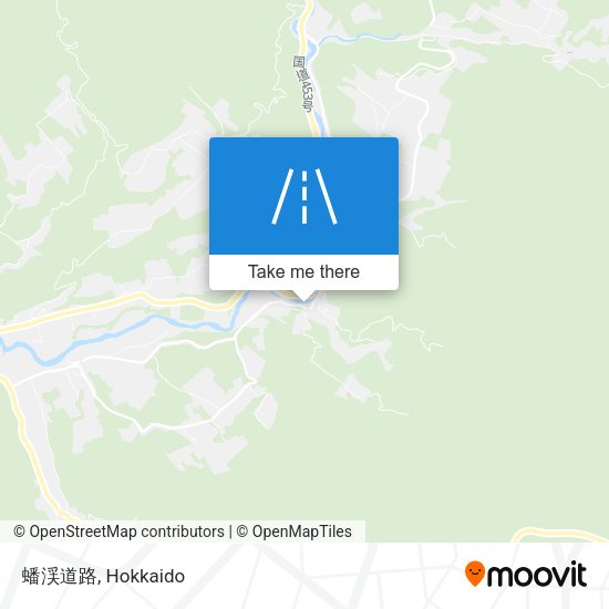 蟠渓道路 map