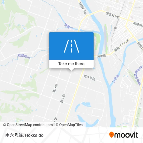 South Sixth Line map