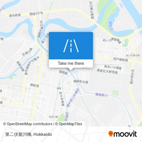 Second Fumuro River Bridge map