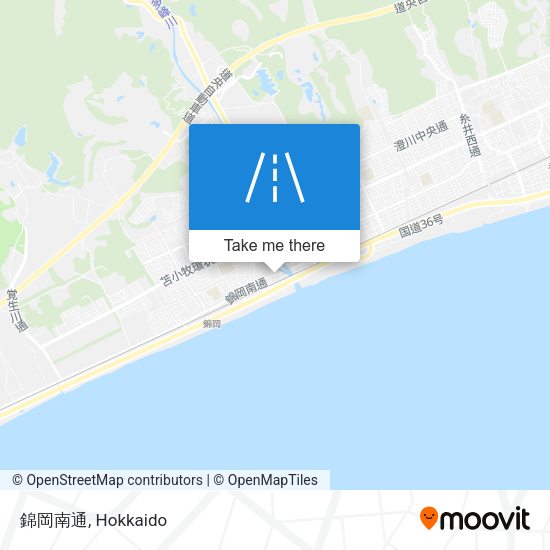 錦岡南通 map