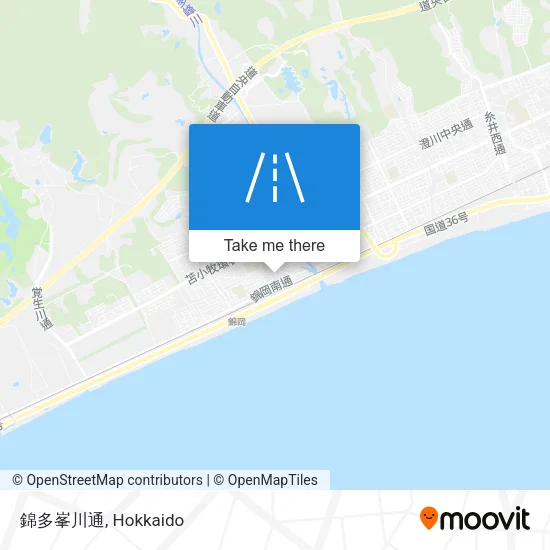 錦多峯川通 map