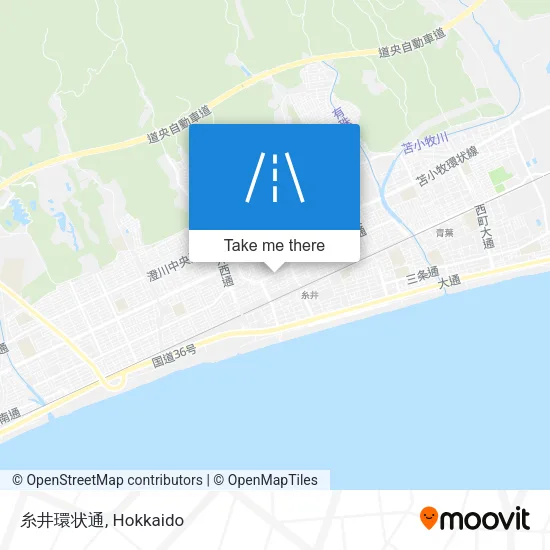 糸井環状通 map