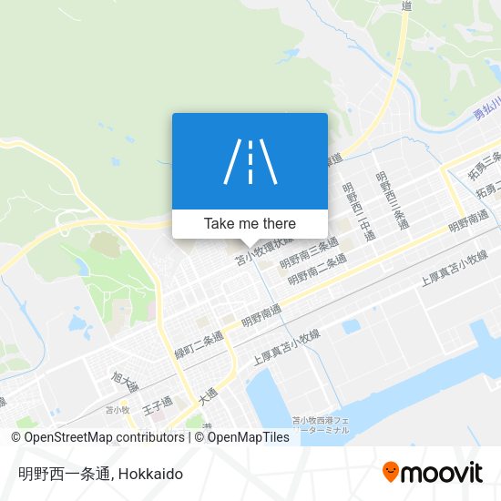 明野西一条通 map