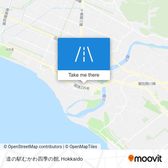 道の駅むかわ四季の館 map