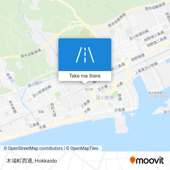 木場町西通 map