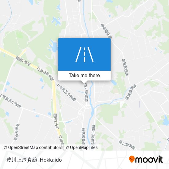 豊川上厚真線 map