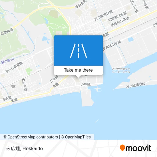 末広通 map
