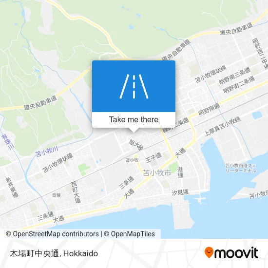 木場町中央通 map