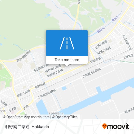 明野南二条通 map