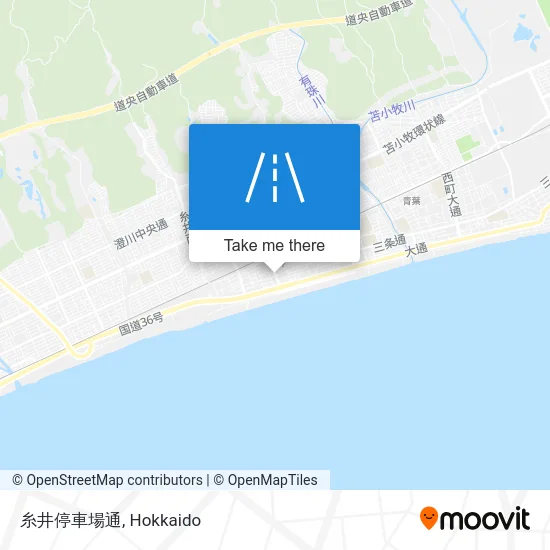 Itoi Station Street map