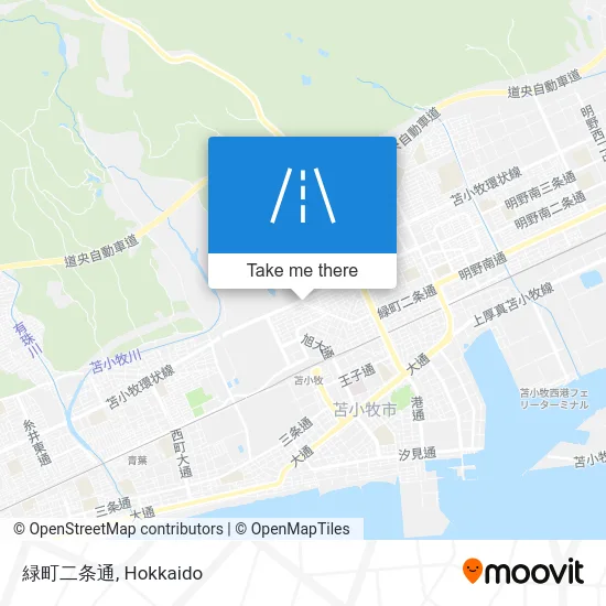 Green Town Second Line map