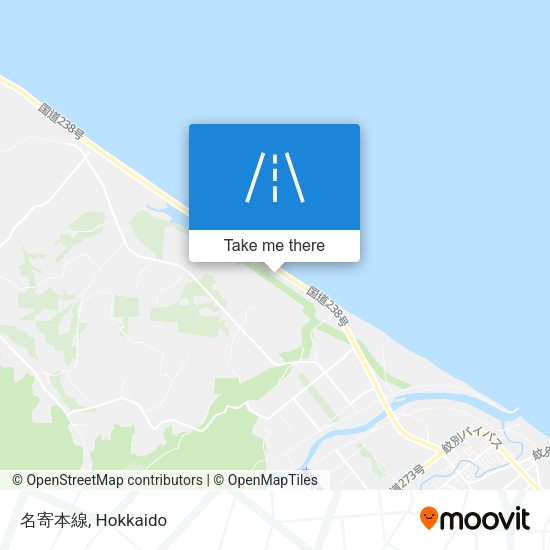 名寄本線 map