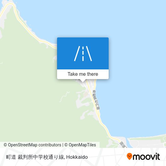 町道 裁判所中学校通り線 map