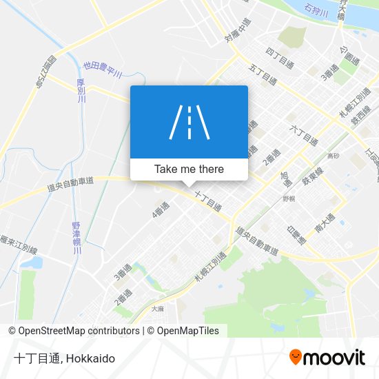 十丁目通 map