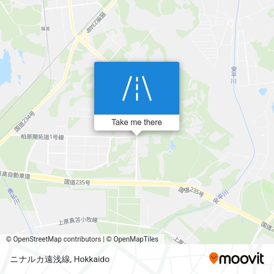 ニナルカ遠浅線 map