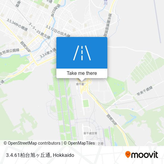 3.4.61柏台旭ヶ丘通 map