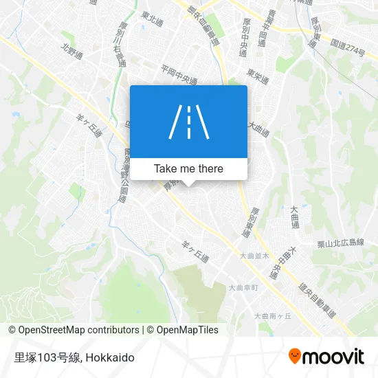 Ri Tsuka 103 Line map