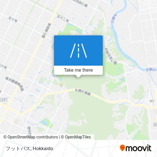 フットパス map