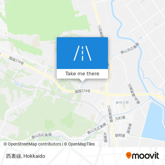 西裏線 map