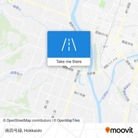 南四号線 map