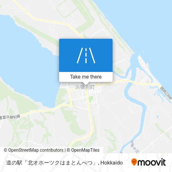 道の駅「北オホーツクはまとんべつ」 map