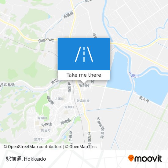 駅前通 map