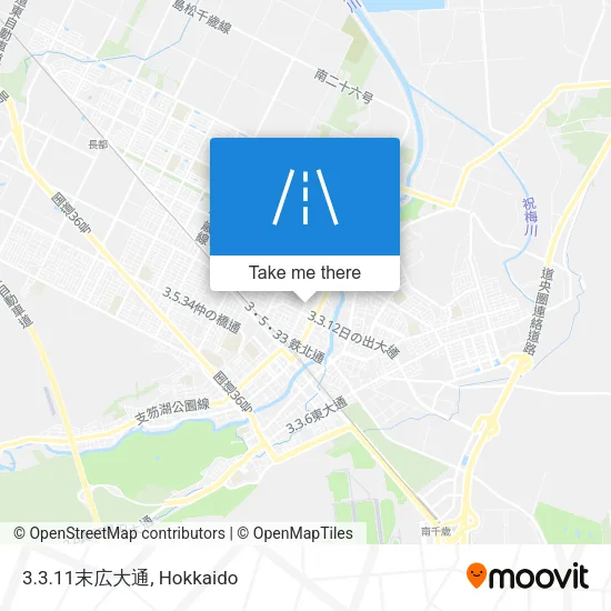 3.3.11末広大通 map