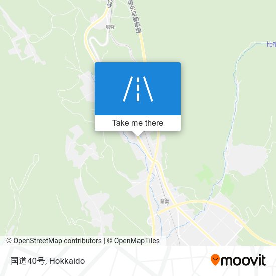 国道40号 map