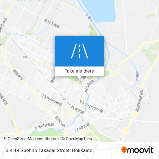 3.4.19 Suehiro Takadai Street map