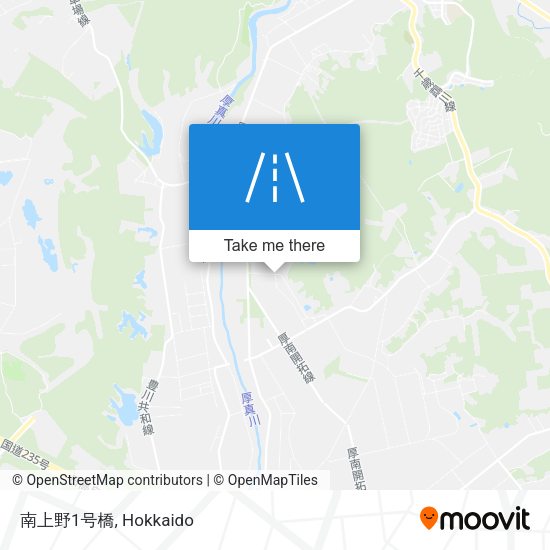 南上野1号橋 map