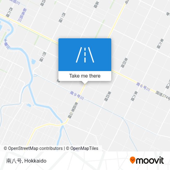 南八号 map