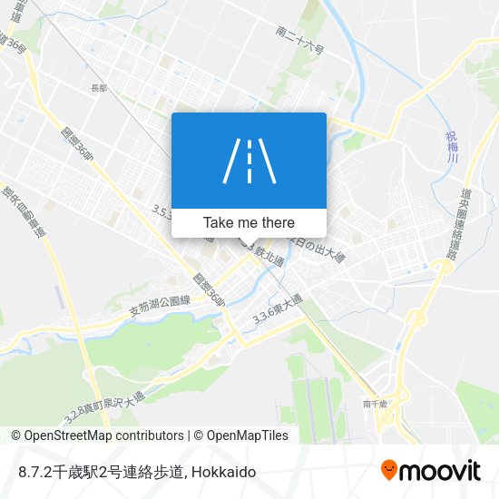 8.7.2千歳駅2号連絡歩道 map