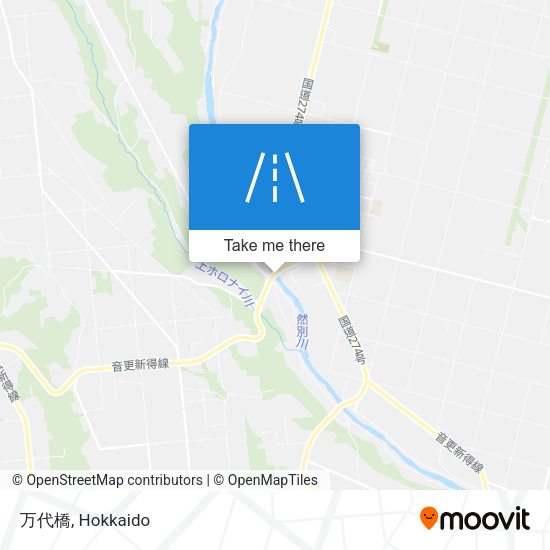 万代橋 map