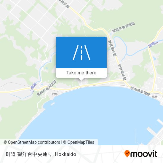 町道 望洋台中央通り map