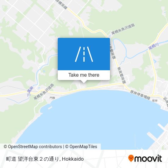 町道 望洋台東２の通り map