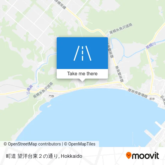町道 望洋台東２の通り map