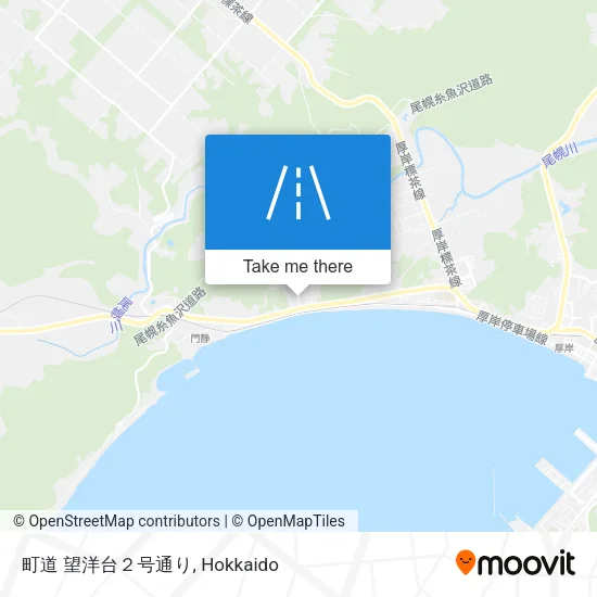 町道 望洋台２号通り map