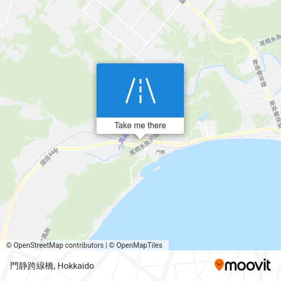 Quiet Gate Overpass map