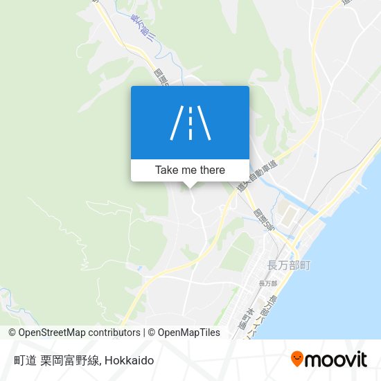 町道 栗岡富野線 map