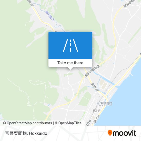 富野栗岡橋 map