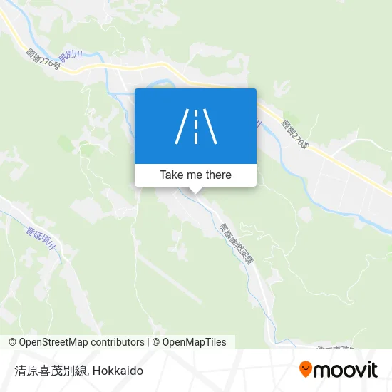 清原喜茂別線 map